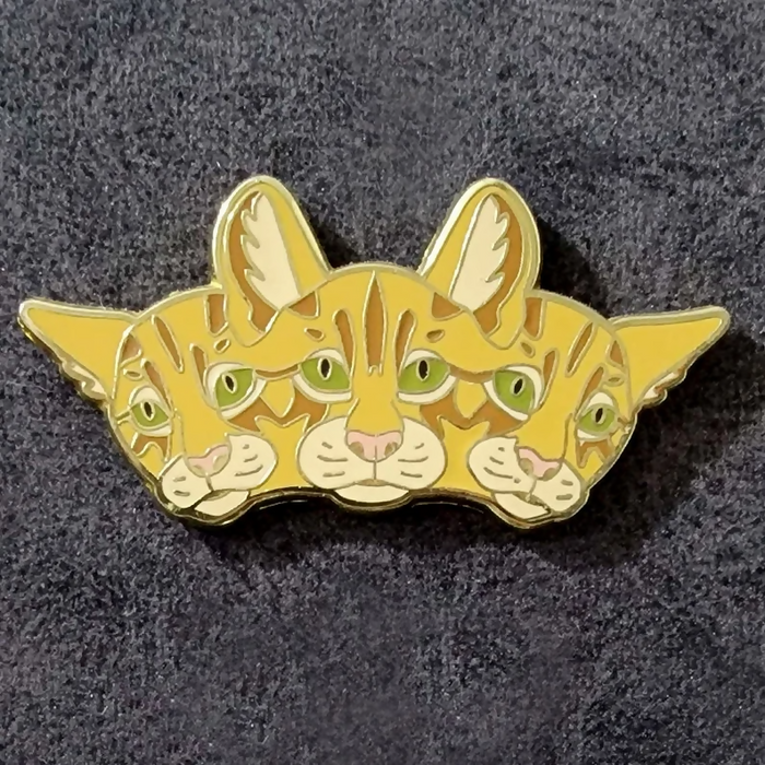 Eldritch Horror Inspired Cat Pins