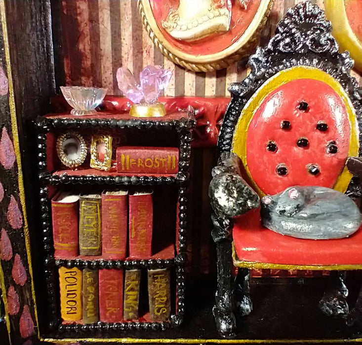Vampire's Parlor Shadowbox