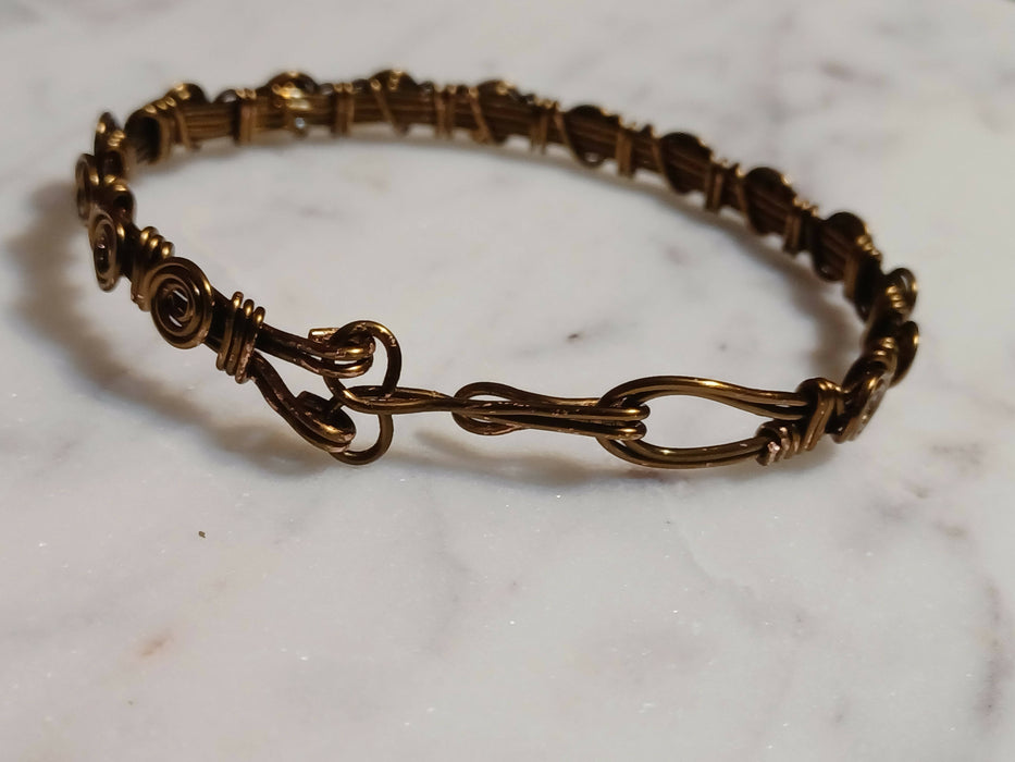 Swirl Cuff Bracelet