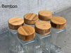SPice jar lid in Bamboo