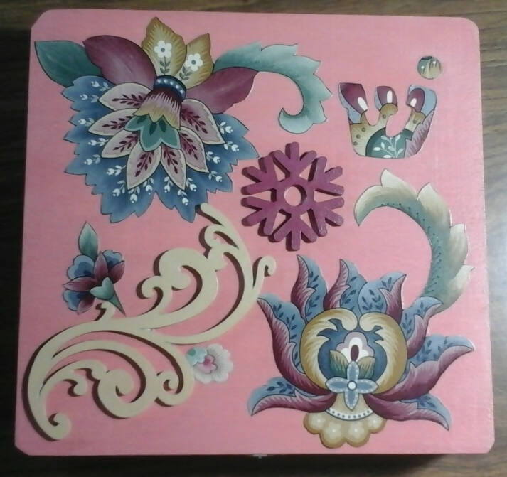 Dusty Rose Keepsake Box