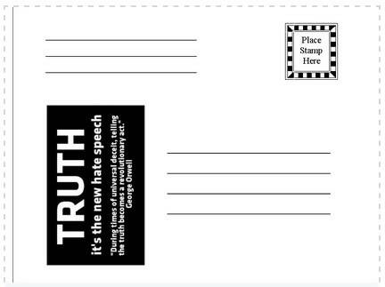 Truth to Power Jesterette Postcards