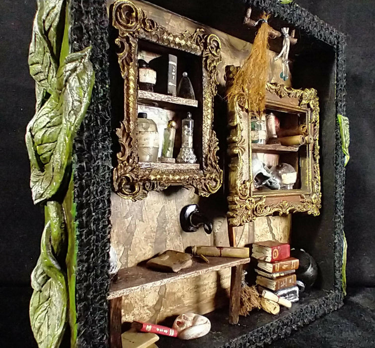 Witch's Study Shadowbox