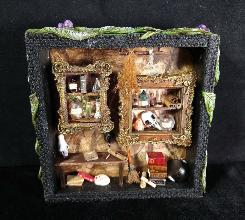 Witch's Study Shadowbox