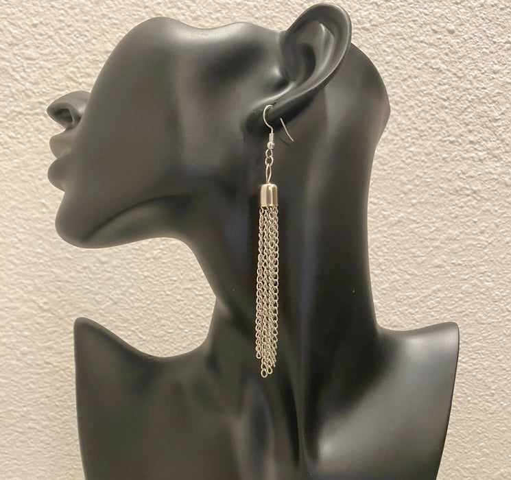 Chain Dangling Earrings