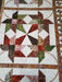 Queen King Quilt Maple Leaves & Gems Batik