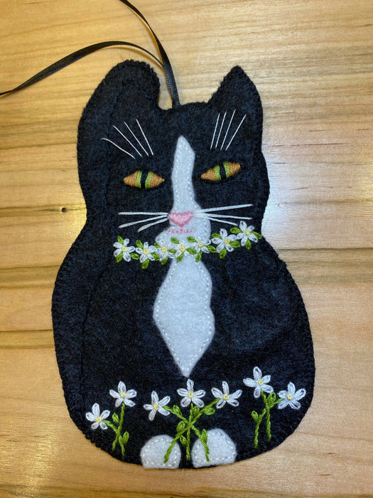 Felt Cat Ornament