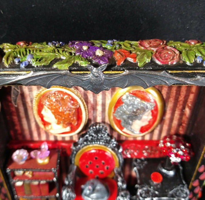 Vampire's Parlor Shadowbox