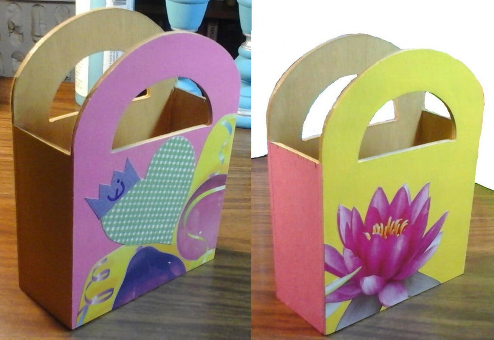 Reusable Small Wooden Gift "Bags"
