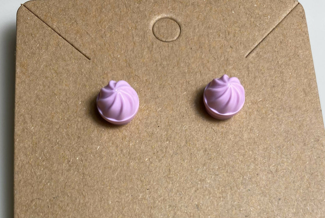 Pink Swirl Earrings