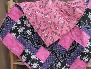 Rock n Roll Princess Throw