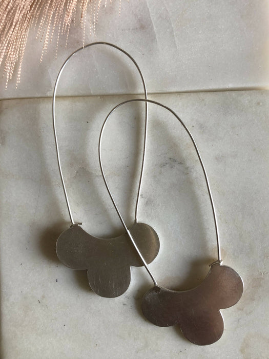 Flora Sterling Silver Earrings