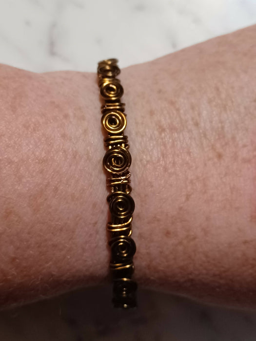 Swirl Cuff Bracelet