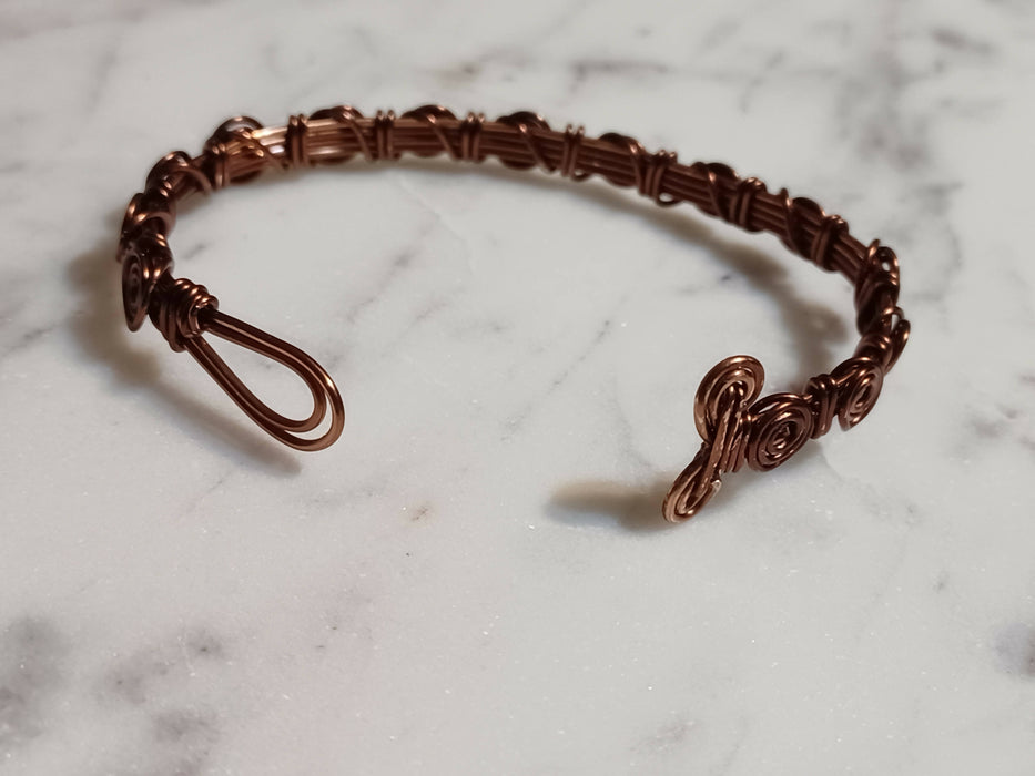 Swirl Cuff Bracelet