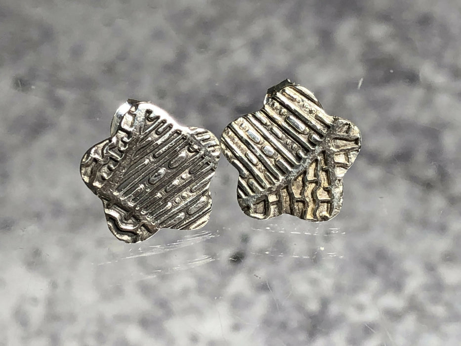 Sterling Silver Stud Earrings Posts - Two Styles