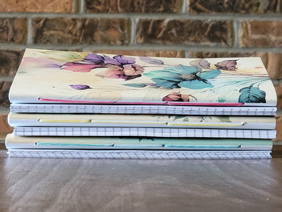 Vintage-Vibes Floral Soft Cover Lined Journal