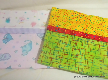 Toddler or Travel Size Flannel Pillowcases