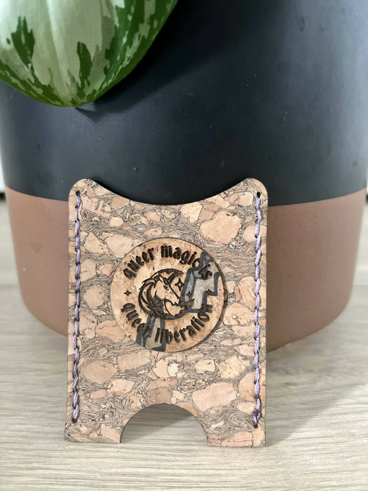 Teeny Peach Queer Magic Wallets