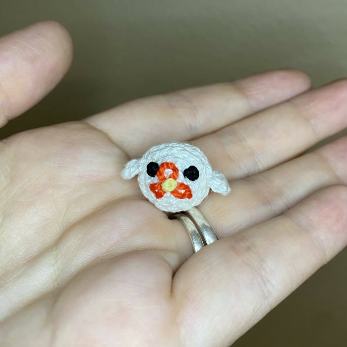 Mini Crochet Chicken