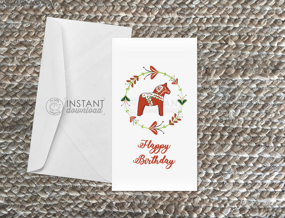 Envelope SMALL on Woven Jute background-HAPPYR BIRTHDAY